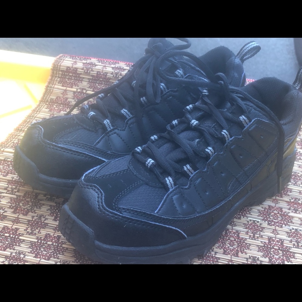 Diehard Oil resistant Black Leather Shoes Size 9M